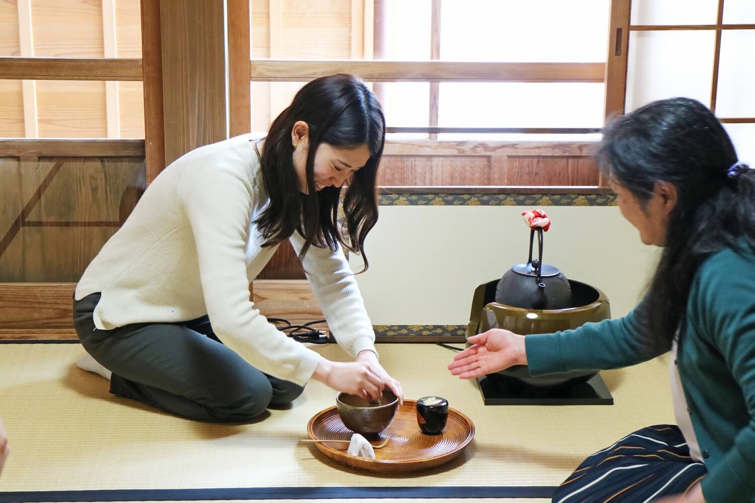 お茶のお稽古はじめましょう「茶盆点」