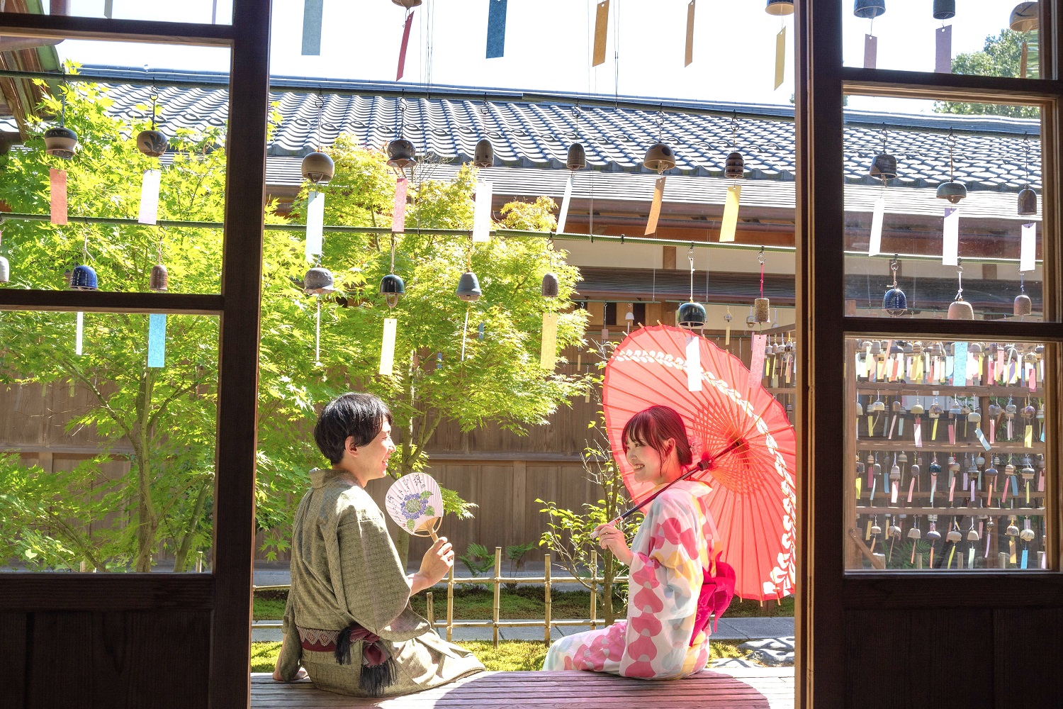 越前焼『陶ふうりん』浴衣の日